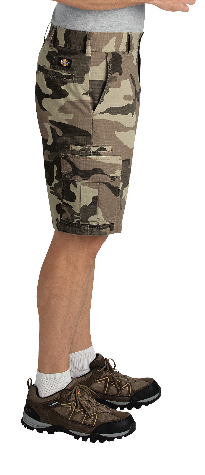 relaxed fit ripstop cargo work short