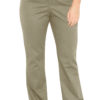 Genuine Dickies Women's Relaxed Boot Cut Stretch Twill Pants