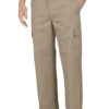 Relaxed Fit Flat Front Cargo Pant