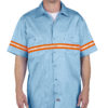 Enhanced Visibility Short Sleeve Twill Work Shirt