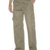 Relaxed Fit Straight Leg Cargo Work Pants
