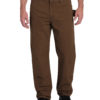 Relaxed Fit Straight Leg Double Front Duck Pant